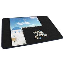 Tabuleiro de quebra-cabeça Becko US Jigsaw Puzzle Mat 1000 peças preto