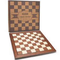 Tabuleiro de xadrez AMEROUS 38x38cm Torneio de madeira sem peças
