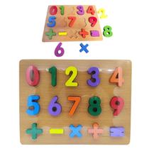 Tabuleiro Didático Cores E Números Aprenda Brincando Dmtoys