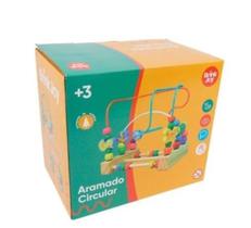 Tabuleiro educativo aramado circular animais sortidos Tabuleiro educativo aramado circular animais sortidos