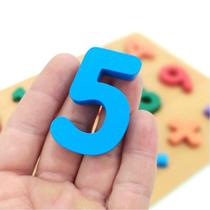 Tabuleiro Educativo Didático Infantil Forma Números E Sinais