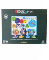 Tabuleiro Formas Geométricas Educ Play - Polibrinq BDM27