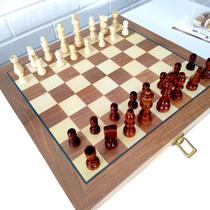 Tabuleiro Jogo Xadrez E Damas grande Oficial 39 x 39 Top Hoyle Tabuleiro Jogo Xadrez E Damas grande Oficial 39 x 39 Top Hoyle