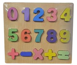 Tabuleiro Numérico Didático Infantil Colorido 15pcs