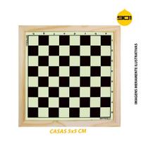 Tabuleiro Oficial para Xadrez em Madeira - Botticelli