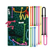 Tabuleiro Sensorial De Silicone, Brinquedo Silencioso Para Alívio De Estresse, Ideal Para TDAH E Tabuleiro Sensorial De Silicone, Brinquedo Silencioso Para Alívio De Estresse, Ideal Para TDAH E