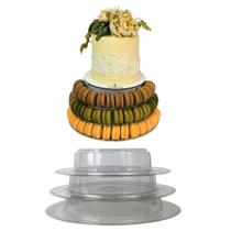 Tabuleiro Torre Para Macarons e Bolo 03 Pisos Tabuleiro Torre Para Macarons e Bolo 03 Pisos