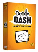 Tabuleiros e cartas independentes para jogos de festa Doodle Dash