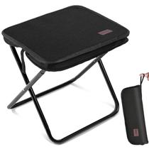 Taburete portátil MOONCY plegable ultraligero negro 13" 1,5 kg