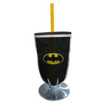 Taça Acrilica Batman Logo DC Comics WB Bebidas Geek