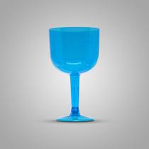 Taça Acrílica Pit-500 500ml Gin Azul Glass - 04 unid