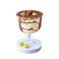 Taça americana sobremesa c/tampa 800ml transparente lsc toys Taça americana sobremesa c/tampa 800ml transparente lsc toys