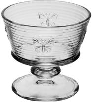 Taça Avulsa 240ml Para Sobremesa Lines Butterfly Vidro