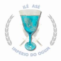 Taça azul desenhada - modelo 1