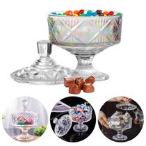 Taça Baleiro Bomboniere Vidro Pote Chocolate Bala Doce 510ml Taça Baleiro Bomboniere Vidro Pote Chocolate Bala Doce 510ml