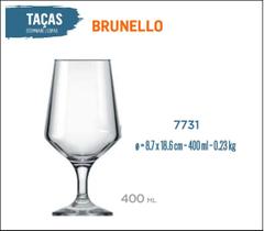 Taça Brunello 400ml - Vinho Tinto Rosé Branco Cerveja Taça Brunello 400ml - Vinho Tinto Rosé Branco Cerveja