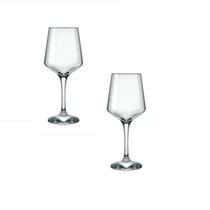 Taça Brunello 490ml de vidro com 2 Unidades Incolor Vinho Tinto - Divino Louças