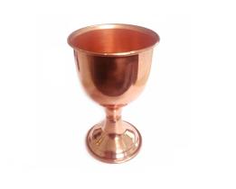 Taça Cálice Cobre Puro G 12cm 150ml