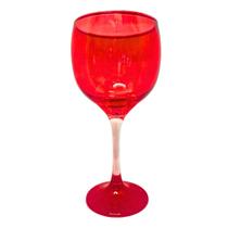 Taça Cálice Vermelho Para Altar Royal 365ml - Vidro Taça Cálice Vermelho Para Altar Royal 365ml - Vidro