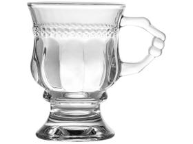 Taça Capuccino Alça e Pé de Cristal Diamante 142 ml Lyor Taça Capuccino Alça e Pé de Cristal Diamante 142 ml Lyor