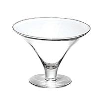 Taça Centro de Mesa 27x20cm Incolor - Luvidarte