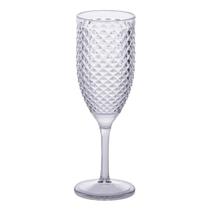 Taça Champagne Abacaxi Cristal 260ml - XPLAST