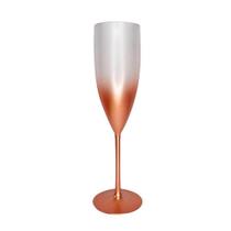 Taça Champagne Degrade Rose Gold - 01 Unidade - Rizzo