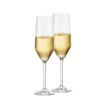 Taça Champagne Elegance de Vidro com 260ml - Ruvolo