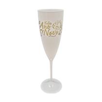 Taça Champagne Feliz Ano Prime 170ml 1un - Neoplas