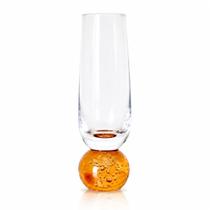 Taça Champagne Vidro Orbe Ambar Tuut Taça Champagne Vidro Orbe Ambar Tuut
