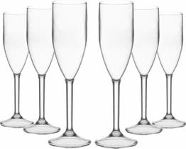 Taça Champanhe Acrílico BG Plas - Taça Champanhe Acrílico BG Plas -
