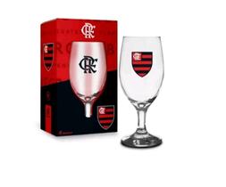 Taça Chopp Vidro Windsor 330ml - Flamengo