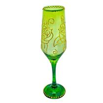 Taça Cigana Esmeralda Verde Luxo Buffet 190ml - Vidro Taça Cigana Esmeralda Verde Luxo Buffet 190ml - Vidro