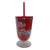 Taça com Canudo Turma da Mônica Mônica com Sansão - 600ml Taça com Canudo Turma da Mônica Mônica com Sansão - 600ml