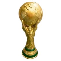 Taça Copa Do Mundo Fifa Em Resina 37cm Tamanho Real