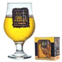 Taça copo de cerveja Chopp vidro Happy Hour 330ml presente - Ruvolo