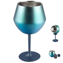 Taça Copo Termico 2 em 1 Inox Drink Vinho Bebida Cocktail Evento Festa Praia Piscina Entretenimento Lazer Diversao Taça Copo Termico 2 em 1 Inox Drink Vinho Bebida Cocktail Evento Festa Praia Piscina Entretenimento Lazer Diversao