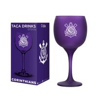 Taça Corinthians Roxo Drinks Prime 615ml Taça Corinthians Roxo Drinks Prime 615ml