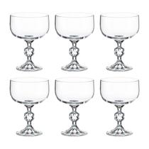 Taça Coupe de Cristal Bohemia 200 ml Claudia 6 Peças Taça Coupe de Cristal Bohemia 200 ml Claudia 6 Peças