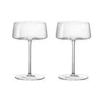 Taça Coupe de Cristal Bohemia 230 ml Ray 2 Peças