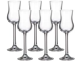 Taça Cristal Bohemia 85ml com 6 unidades Taça Cristal Bohemia 85ml com 6 unidades