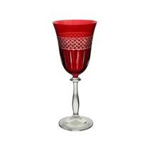 Taca cristal ecológico para vinho tinto kleopatra / pranta vermelha 390ml