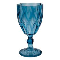 Taça de Acrílico Azul Diamond Diamante Festa Piscina Plástico 330ml Lyor Taça de Acrílico Azul Diamond Diamante Festa Piscina Plástico 330ml Lyor