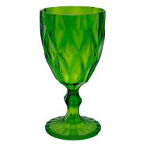 Taça de Acrílico Verde Diamond Diamante Festa Piscina Plástico 330ml Lyor Taça de Acrílico Verde Diamond Diamante Festa Piscina Plástico 330ml Lyor