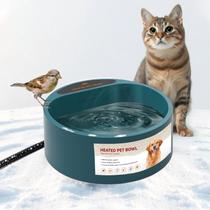 Taça de água aquecida PETLESO para cães e gatos 2,2L 35W 2,2L