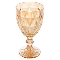 Taça de Água de Vidro Diamond Ambar Lyor Metalizado 350 ml Taça de Água de Vidro Diamond Ambar Lyor Metalizado 350 ml
