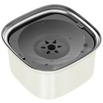 Taça de água para cães UPSKY 3L em aço inoxidável à prova de derramamento