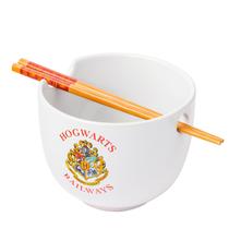 Taça de arroz com macarrão ramen de cerâmica Harry Potter 600 ml com pauzinhos