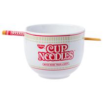 Taça de arroz com macarrão ramen de cerâmica Silver Buffalo Nissin 600mL