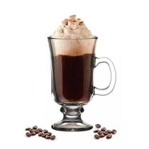 Taça de Cappuccino Café Caneca Dolce Gusto Nespresso Vidro Transparente 120ml Em Casa Tem